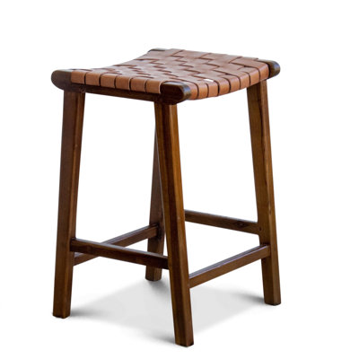 Winnetka Genuine Leather Counter and Bar Stool