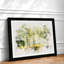 View Of The Forest In The Spring Watercolour - Framed Print-56882415-56882417