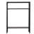 22.2'' Glass Top Console Table