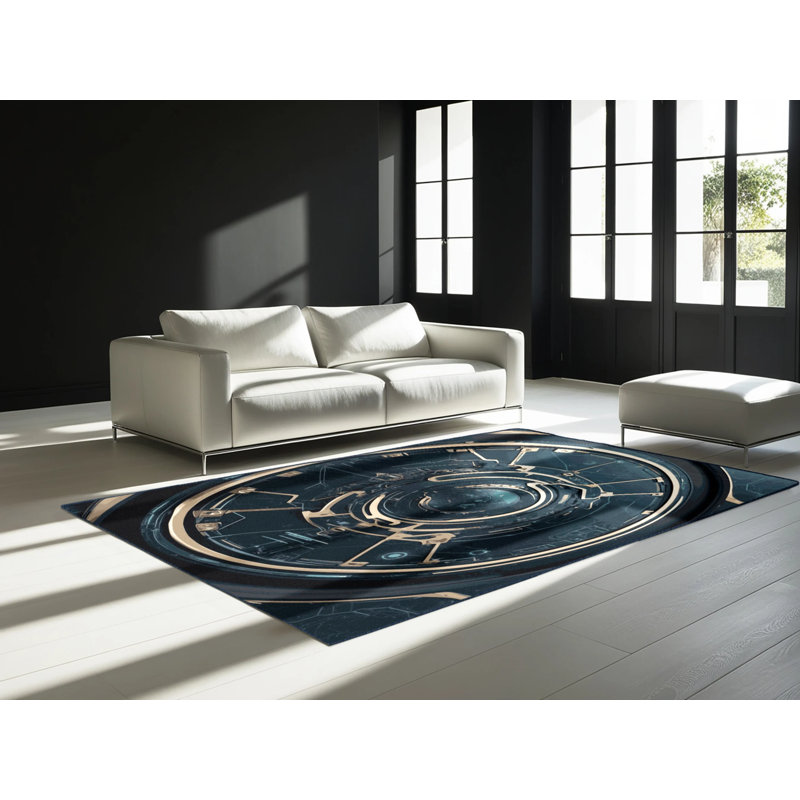 Galactic Nexus Rug, Rectangle 3' x 5'