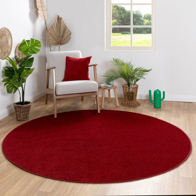 Round Ezariyah Machine Tufted Area Rug