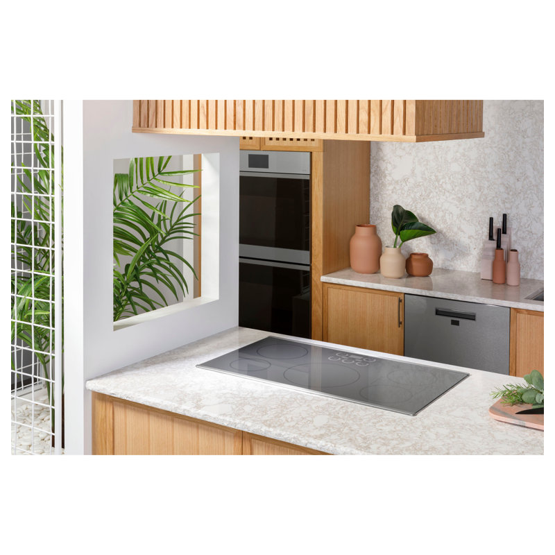 36" Electric Cooktop with 5 Elements, Stainless Steel