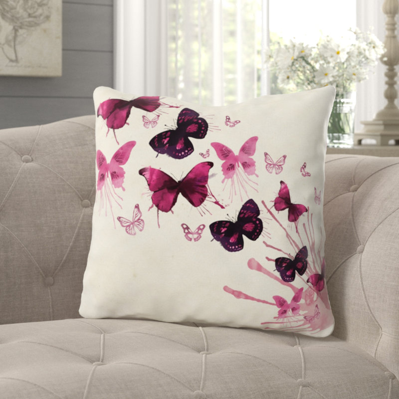 Housse et insert de coussin d'extérieur carré Kenny, Microsuède, Intérieur