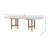 Triad Double Pedestal Dining Table With Leaf