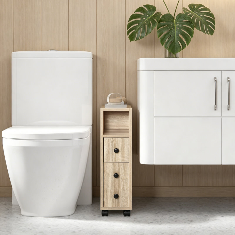 Cabinet, Tall Storage Cabinet, Side Cabinet, Wood Storage Cabinet, Bedroom Furniture, Oak
