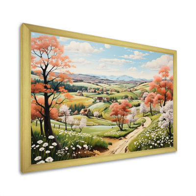 " Countryside Early Spring Landscape IV "