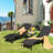 Outdoor Metal Chaise Lounge