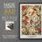 WM MORRIS Series CLII-Premium Framed Print -Ready to Hang - No Nails Required - No Nails Required-644231366-644231390