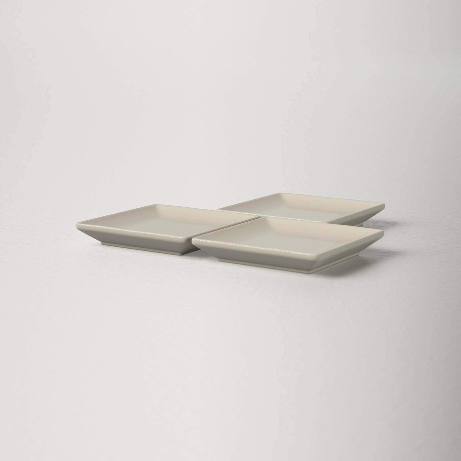 Borgen Square Condiment Server, Muslin