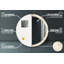 Huldar Glass Flat Wall Mirror