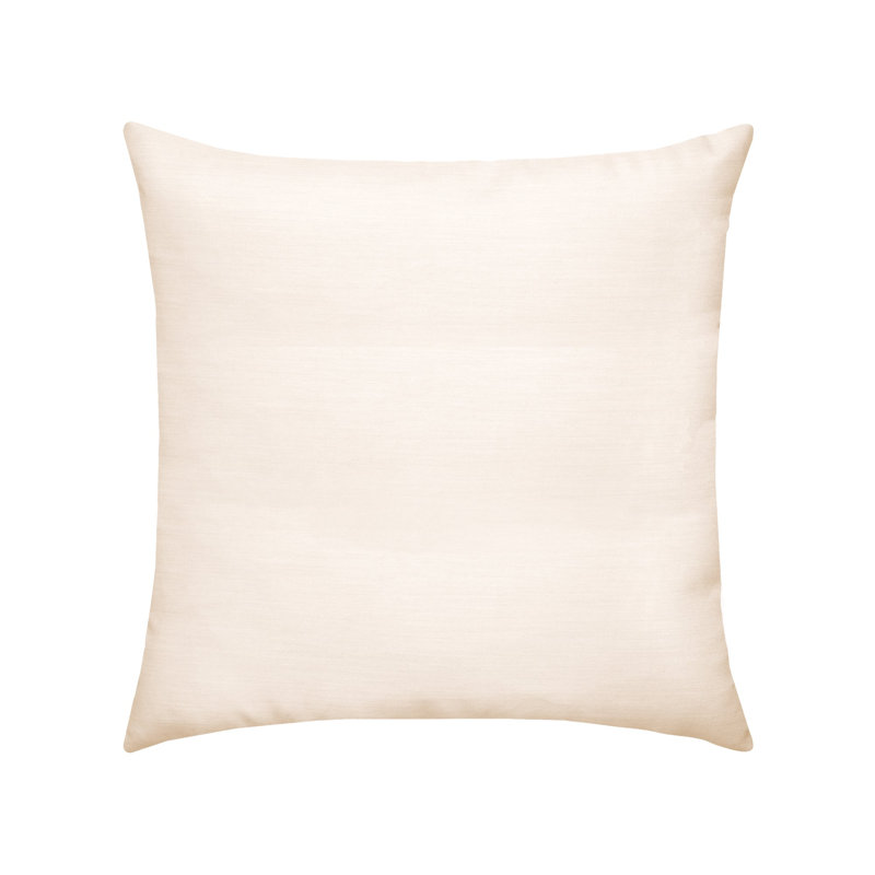 Weave Bisque Handwoven Dimensional Indoor & Outdoor Woven Accent Pillow & Insert, Rectangle 12"H x 20"W