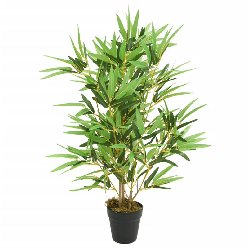 Faux Bamboo Tree in Pot, 80cm H x 14cm W