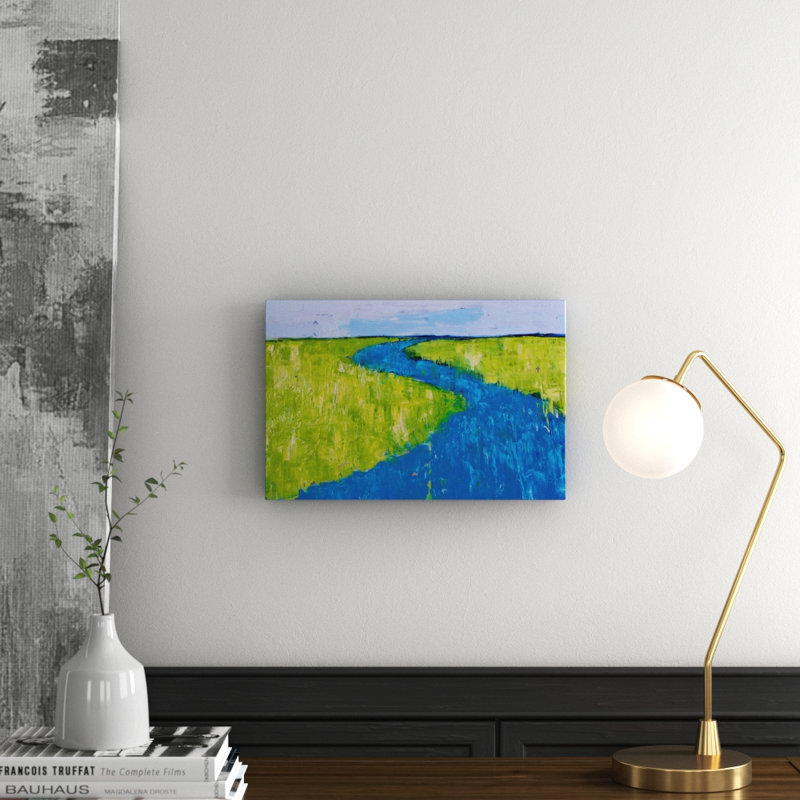 Michelle Rivera - Wrapped Canvas Painting, 30cm H x 45cm W x 3.81cm D