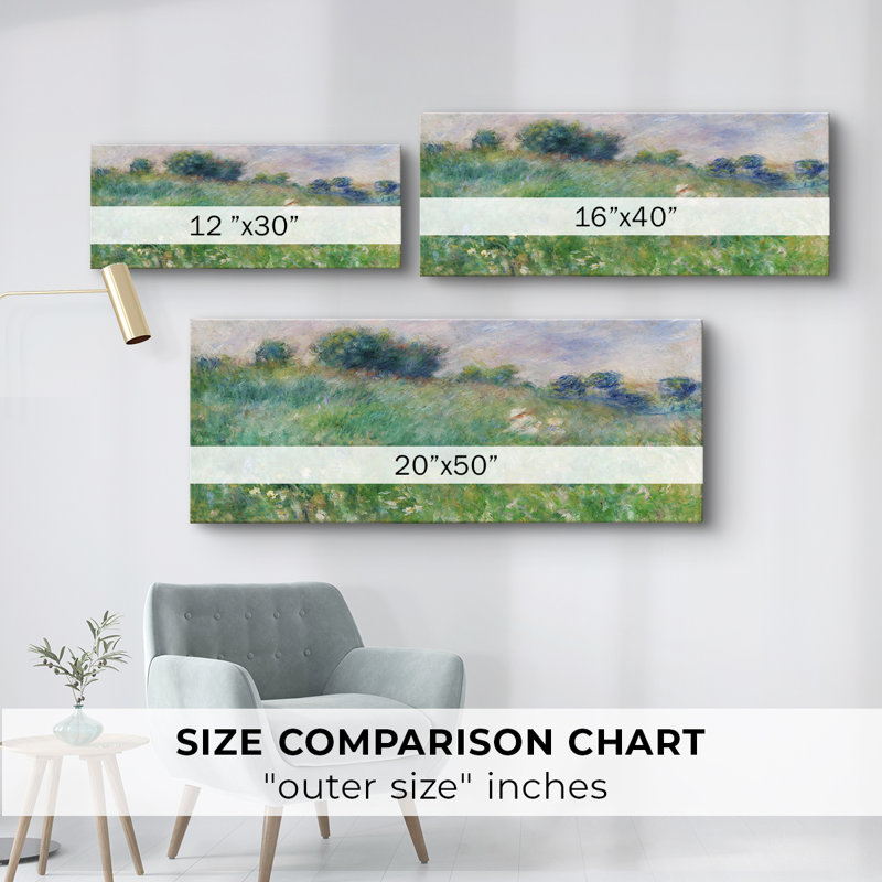 Landscape Series-CDXX- Gallery Wrapped Canvas -Ready to Hang, 12" H x 30" W