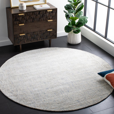 Tapis gris en viscose touffeté Urbina
