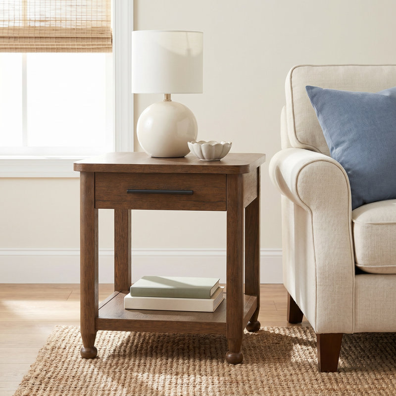 Billie Brown Large End Table