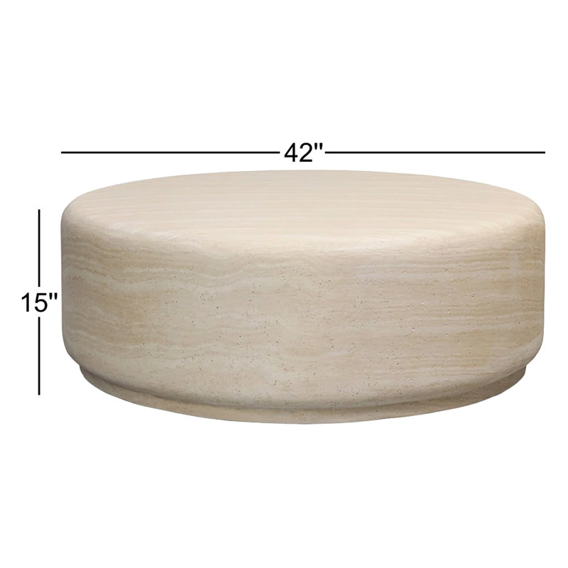 Venetia Outdoor Coffee Table-Sand Striae