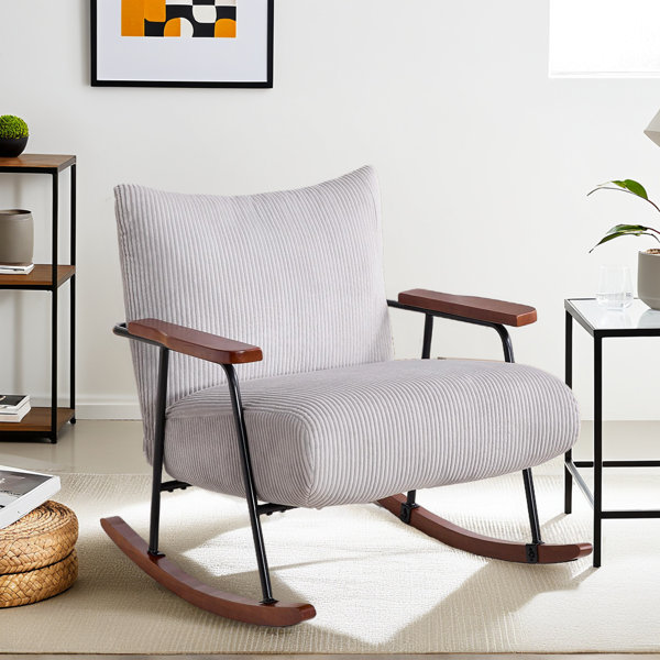 George Oliver Modern Accent Rocking Chair | Wayfair