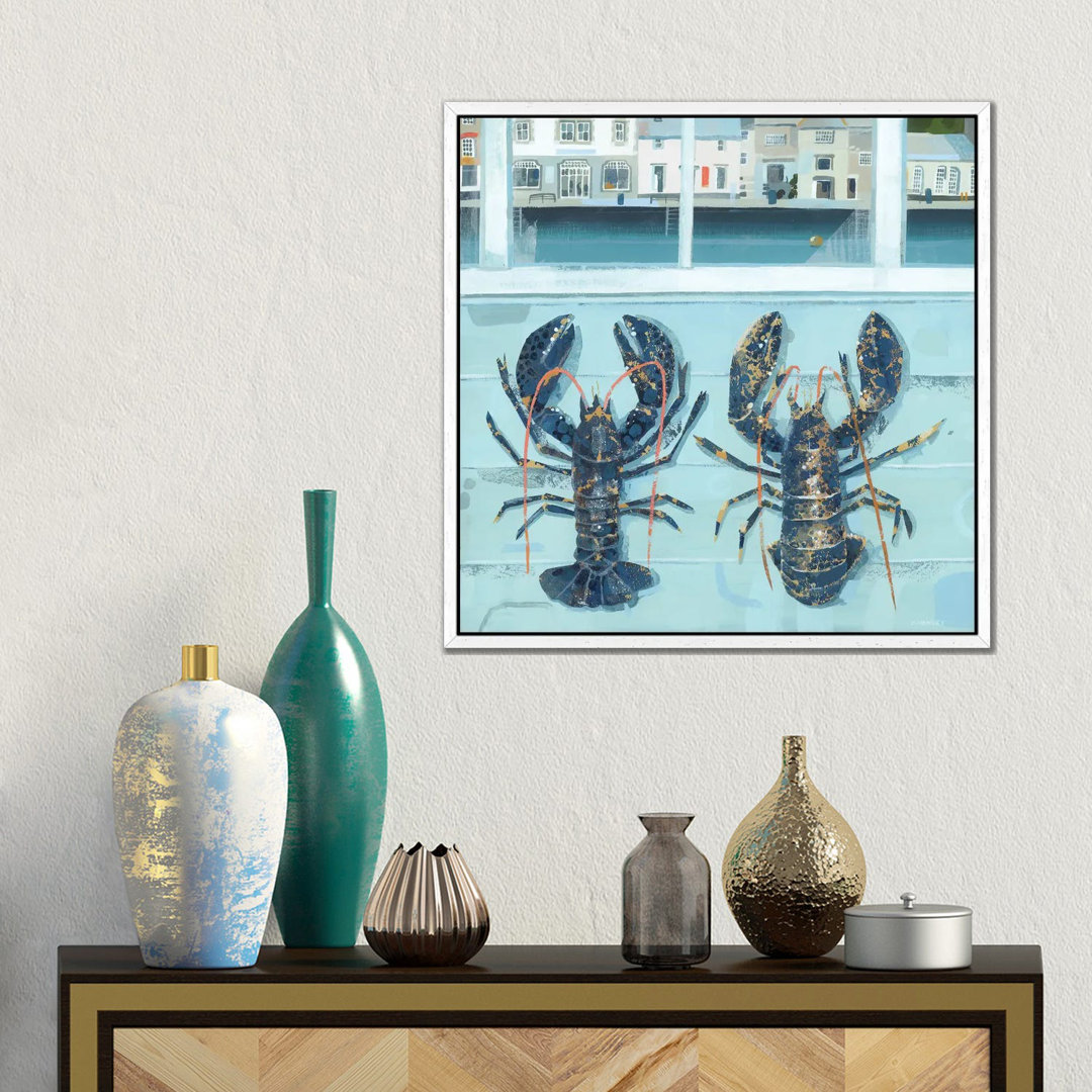 Padstow Lobsters von Claire Henley - Galerie- Giclée auf Leinwand