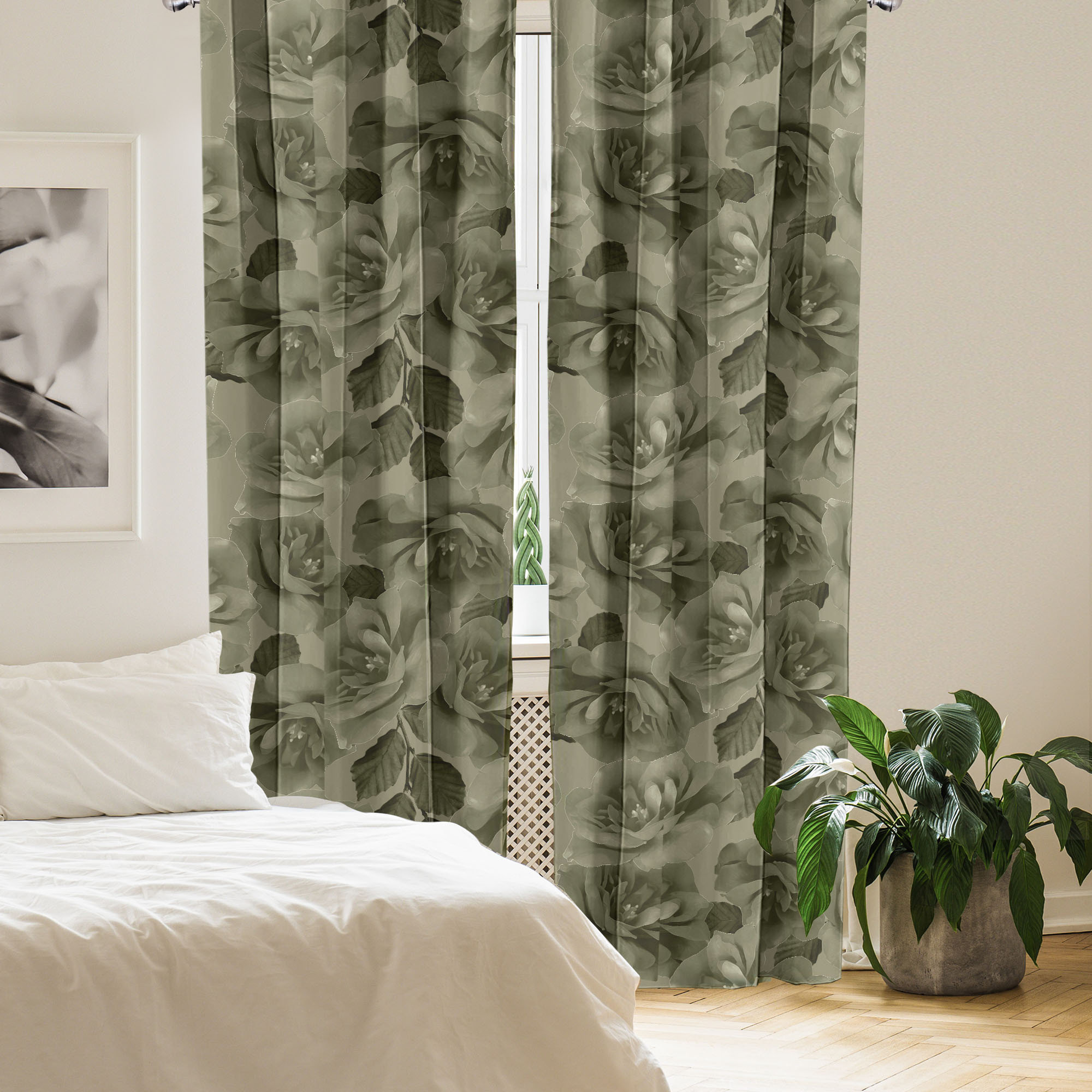 Botanical Garden Boho Tassel Curtains main image 0