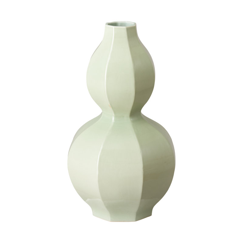 Vase de table en céramique 22 po intérieur / extérieur Rinyah