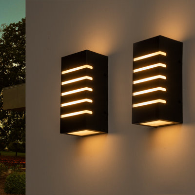 Applique murale en aluminium DEL 9,3 po H