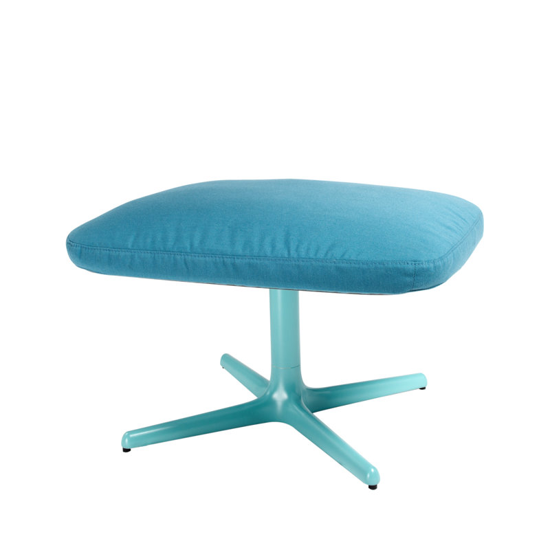 Table de bout Anou Toledo, Plateau turquoise / base adriatique