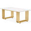 Bureau de direction moderne, grand bureau d'ordinateur avec pieds en métal, bureau en bois pour bureau à domicile, bureau d'écriture, bureau ou table de réunion pour 6 à 8 personnes-1933380678