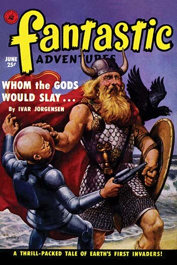 'Whom the Gods Would Slay…' by Walter Haskell Hinton Vintage Advertisement