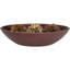 Bol ovale en bois, centre de table décoratif rustique pour pot-pourri et orbes secs, décoration élégante pour la maison et le bureau, cadeau idéal pour les mariages, les spas et le reiki