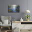 Art mural en métal «Monet Day» par Jeanette Vertentes, Red Barrel Studio®-1752274544