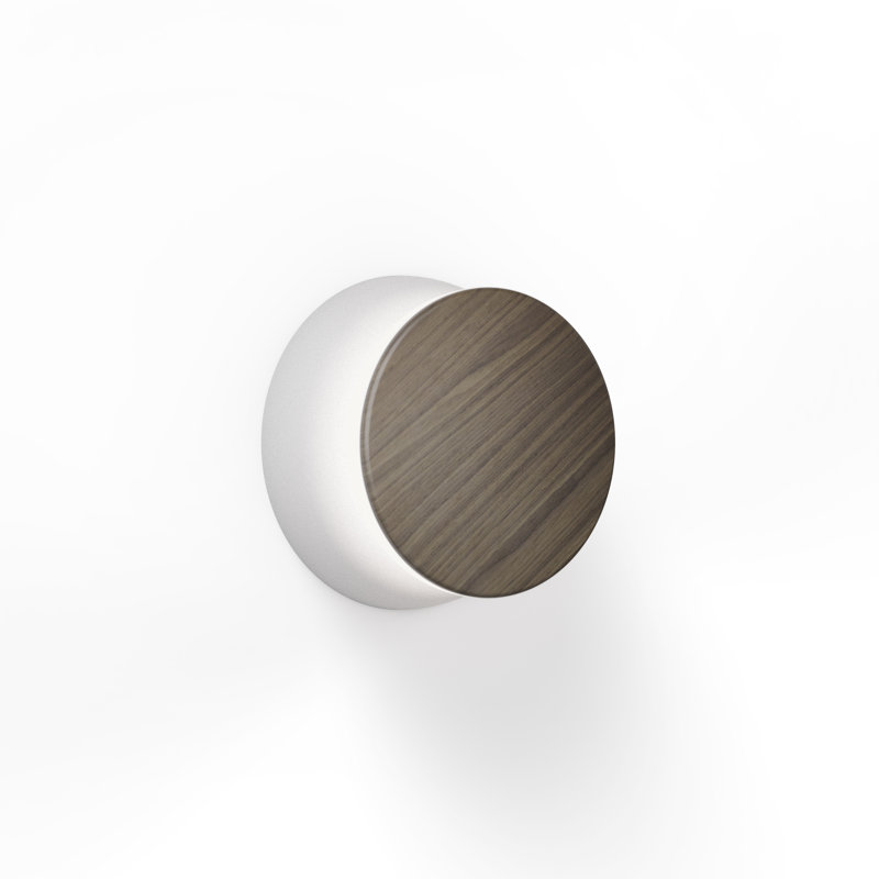 Totem Wall Puck - 3 CCT, Walnut/Gray