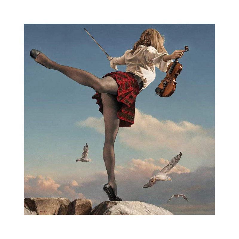 Art Of Flying by Paul Kelley - Wrapped Canvas Print, 30.48 cm H x 30.48 cm W