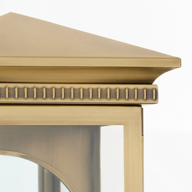 Guilford Solid Brass Flush Mounted Sconce