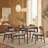 Solid Wood Upholstered Dining Set-1267430020-1145230365