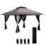 Tentes de patio portatives modernes en acier