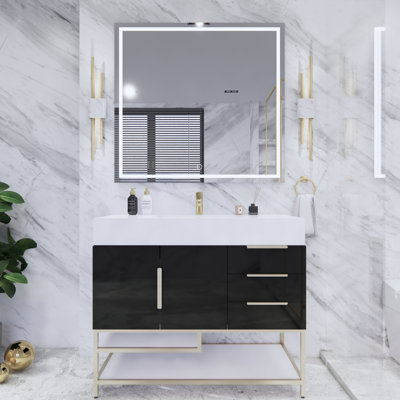 Ensemble de meuble-lavabo simple 41,5 po Glasgow