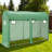 Greenhouse With 4 Zipper Roll-Up Windows And 2 Doors
