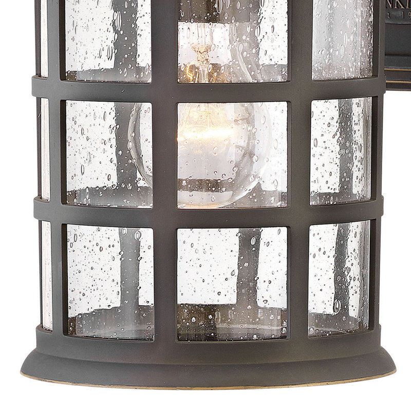 Freeport White 1 - Bulb Outdoor Wall Lantern, 12.25" H x 8" W x 9" D, Rubbed Bronze