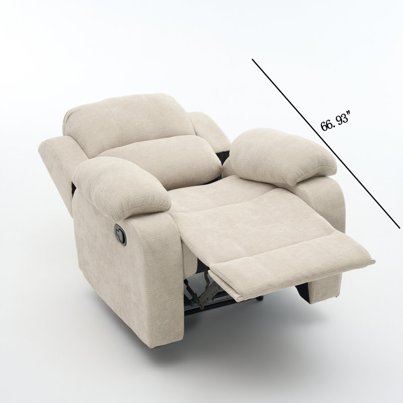 Canapé inclinable, Blanc ancien