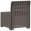  Garden Sofa Rattan Look PP Outdoor Seating Contemporary Furniture Couch-1599080423