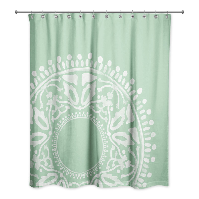 Rideau de douche Arlowe, Vert