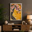 Blossoming Tree with Birds Japandi - Wrapped Canvas-1030159058-1030159062