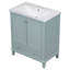 Meuble-lavabo multifonctionnel avec portes et tiroir 30 po-2124120634