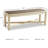 Signature Design By French Country Upholstered Dining Room Bench-1384473629