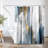 Abstract Shower Curtain Revolving Motion Shower Curtain by PI Creative Art