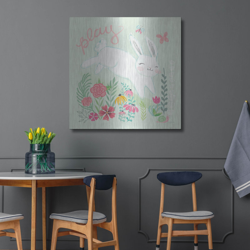«Garden Friends I» par Mary Urban, H 36 po x l 36 po