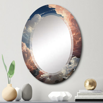 Yefry - Miroir mural ovale