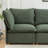 Hepworth Dejohn Corduroy Sectional Sofa With Ottoman-109010512-109010509