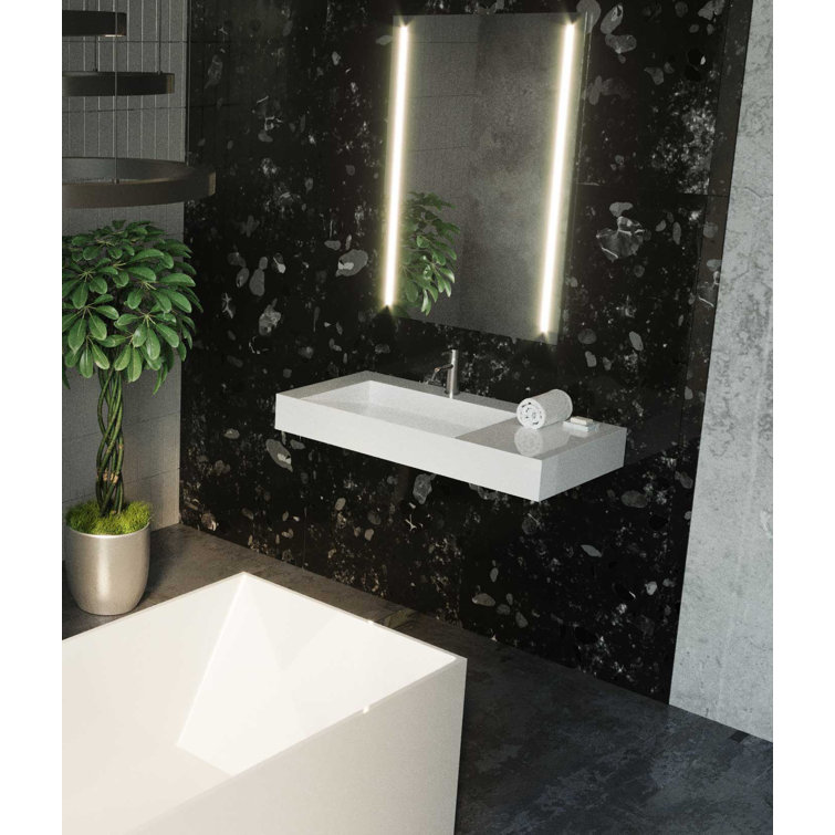 Badeloft Classic 39'' Rectangular Bathroom Sink